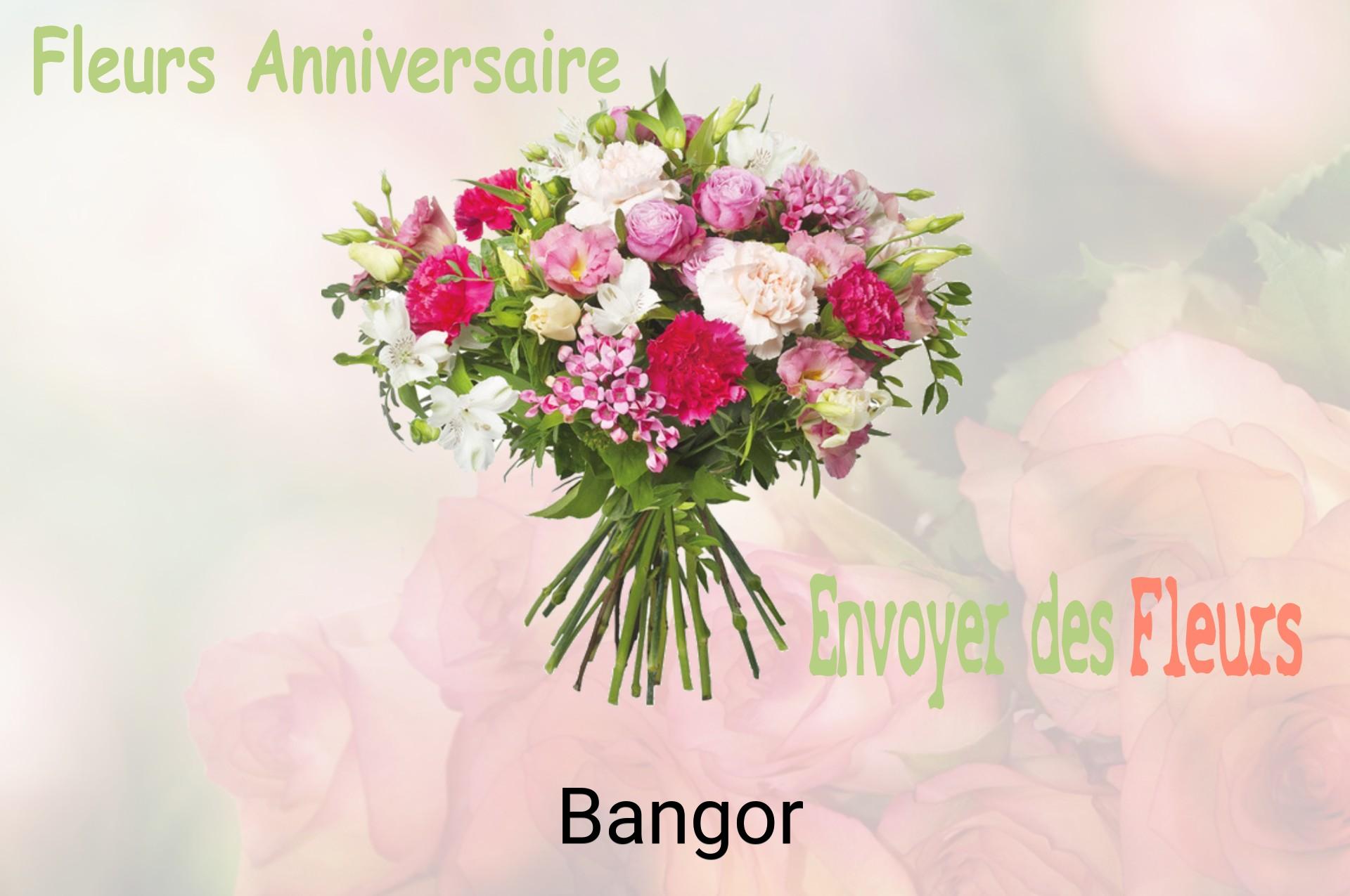 Bouquet de fleurs d’anniversaire livré à Bangor